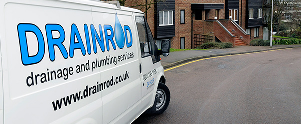 About us – Croydon – Drainrod Drainage and Plumbing – Drainrod van on location